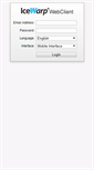 Mobile Screenshot of mail.1sthost.com